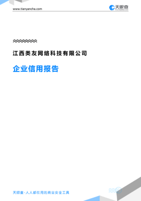 江西类友网络科技企业信用报告深度解析 从工商信息到合作风险全透视
